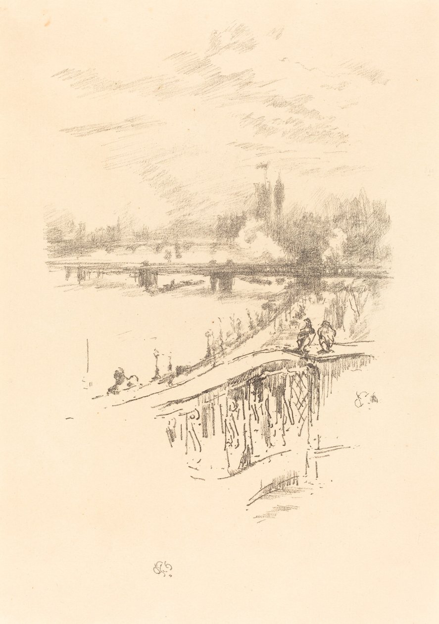 Savoy Gołębie autorstwa James Abbott McNeill Whistler