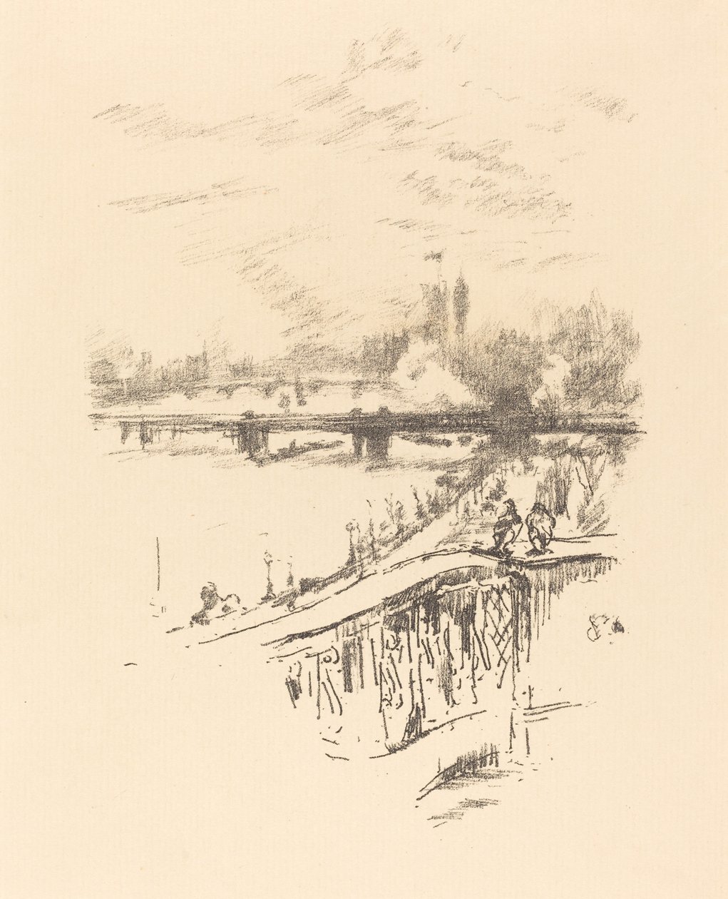 Savoy Gołębie autorstwa James Abbott McNeill Whistler