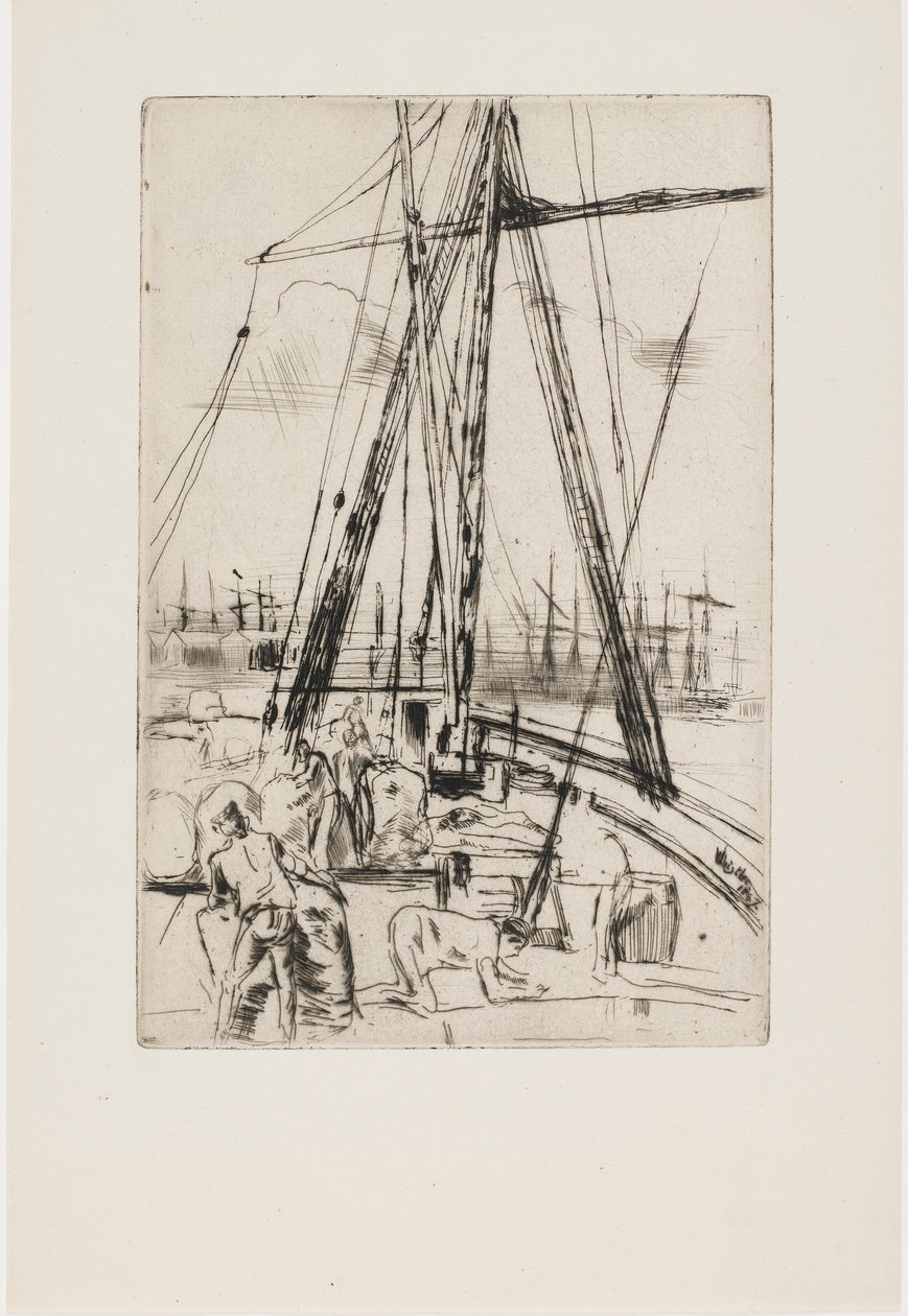 Wysyłka w Liverpoolu autorstwa James Abbott McNeill Whistler