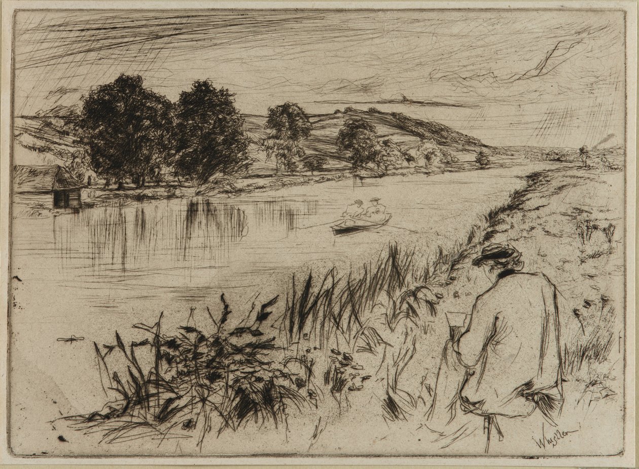 Szkicowanie autorstwa James Abbott McNeill Whistler