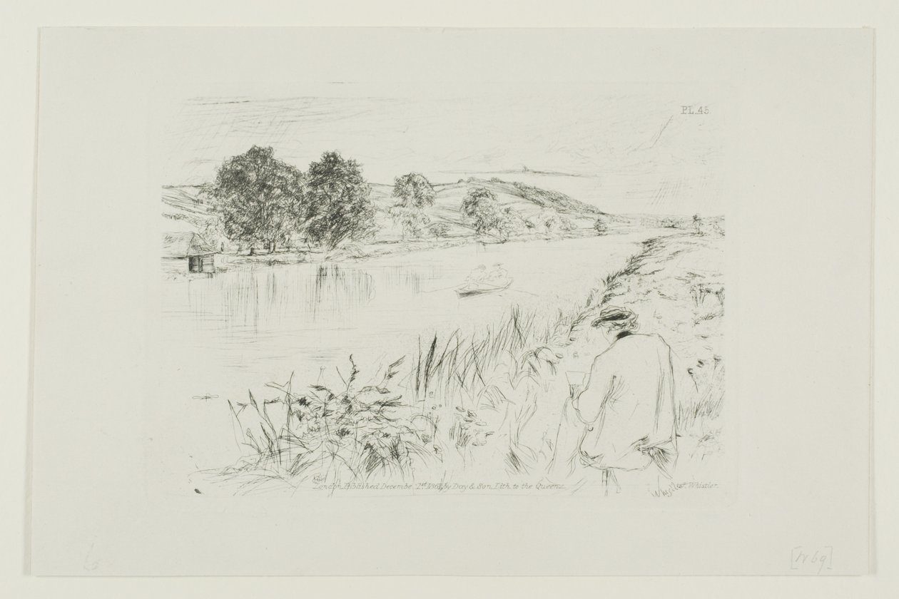 Szkicowanie autorstwa James Abbott McNeill Whistler