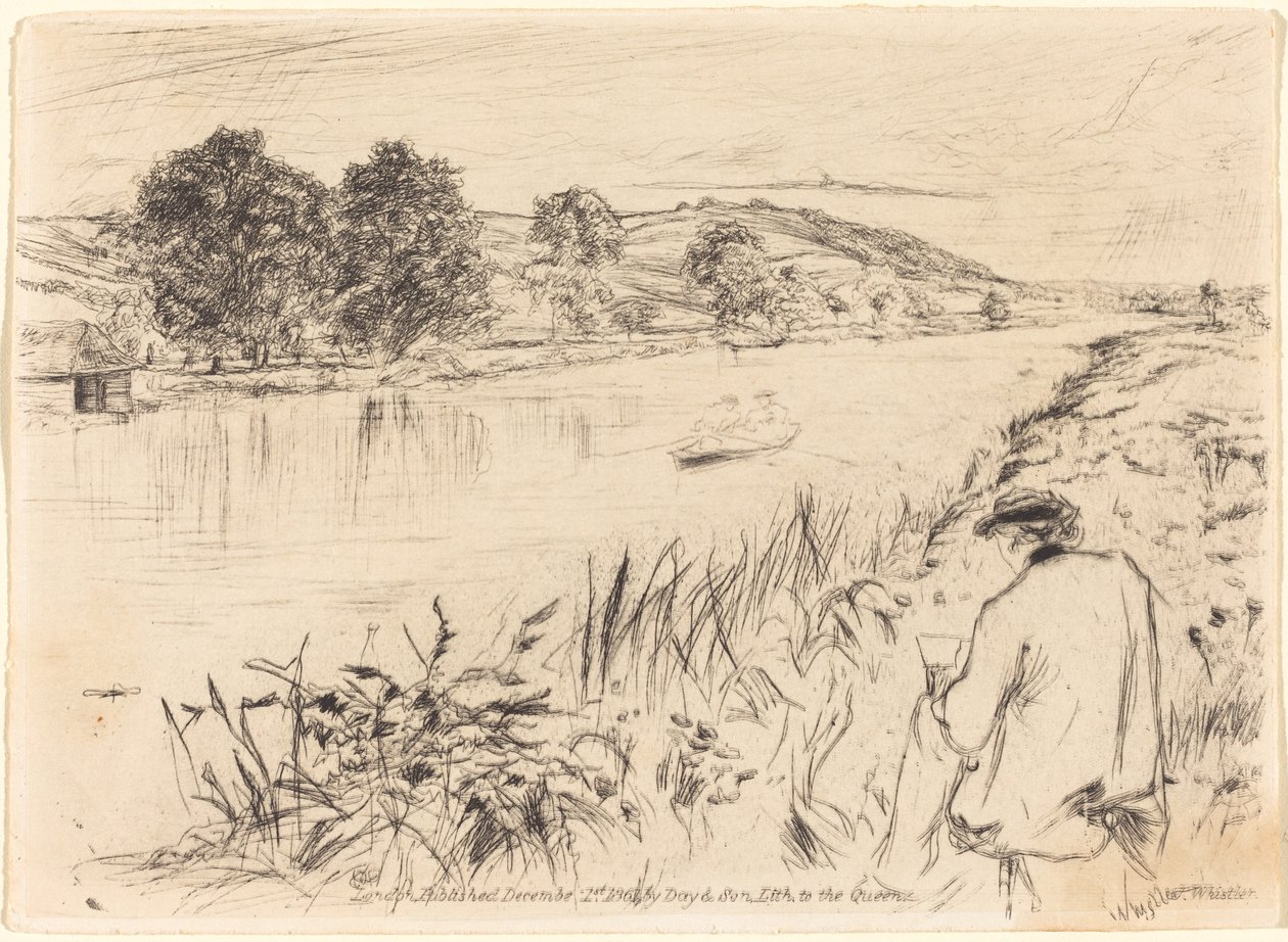 Szkicowanie, nr 1 autorstwa James Abbott McNeill Whistler