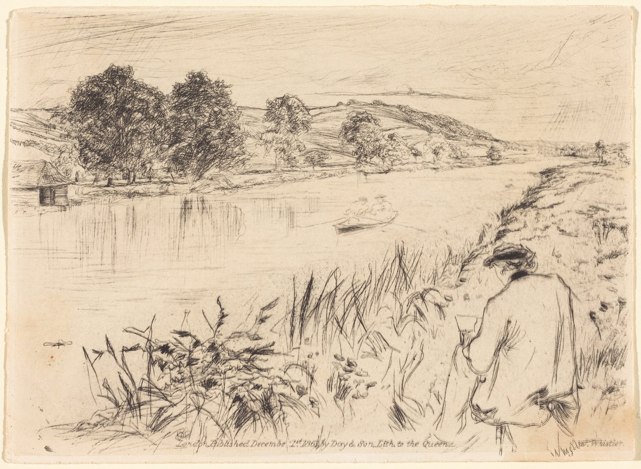 Szkic, nr 1 autorstwa James McNeill Whistler