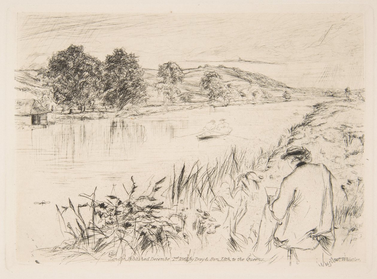 Szkic, nr 1 autorstwa James McNeill Whistler