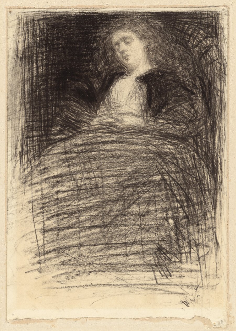 Śpiąca kobieta autorstwa James Abbott McNeill Whistler