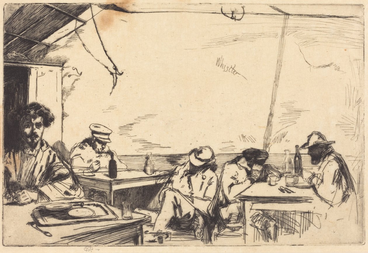 Zupa za trzy sous autorstwa James McNeill Whistler