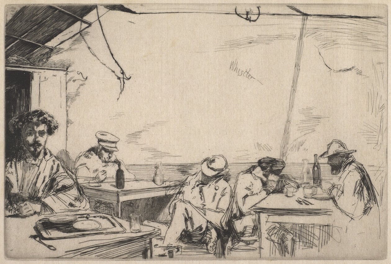 Zupa za trzy sou autorstwa James McNeill Whistler