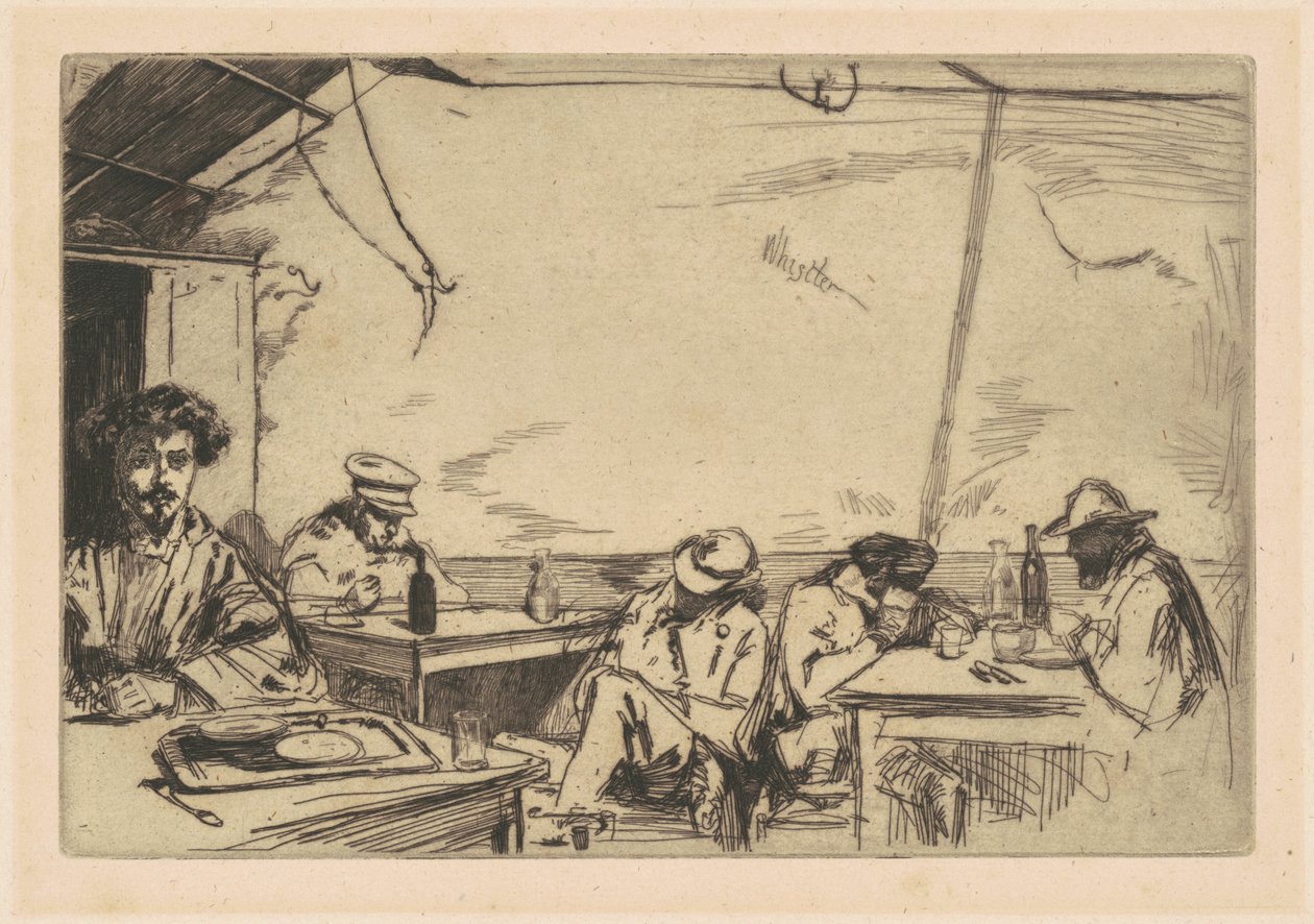 Zupa za trzy sous autorstwa James McNeill Whistler