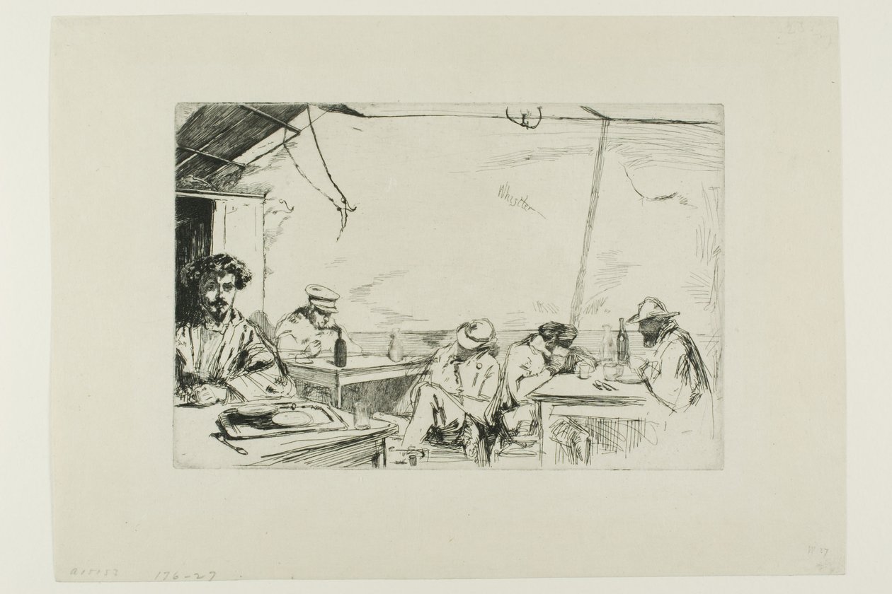 Zupa na trzy sous (Zupa na trzy sous) autorstwa James McNeill Whistler