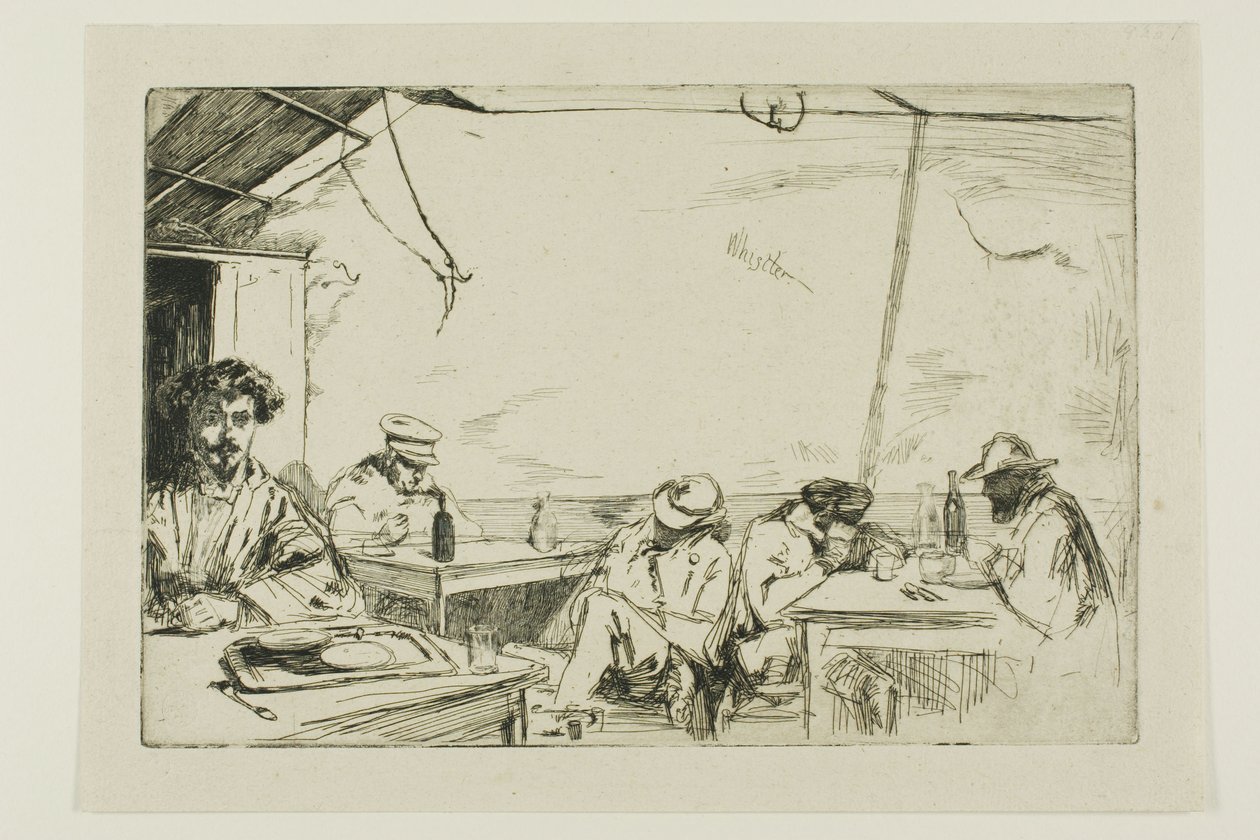 Zupa na trzy sous (Zupa na trzy sous) autorstwa James McNeill Whistler