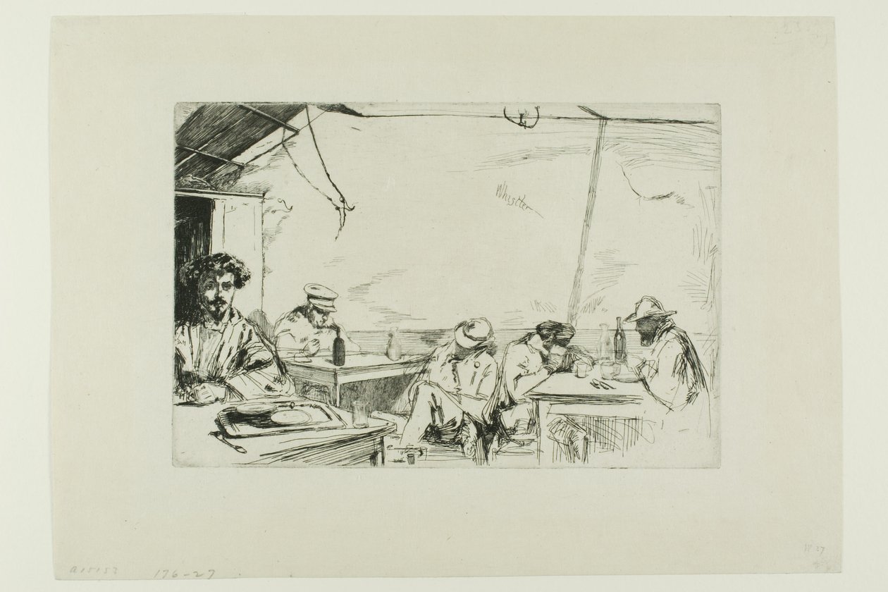 Zupa na trzy sous (Zupa na trzy sous) autorstwa James Abbott McNeill Whistler