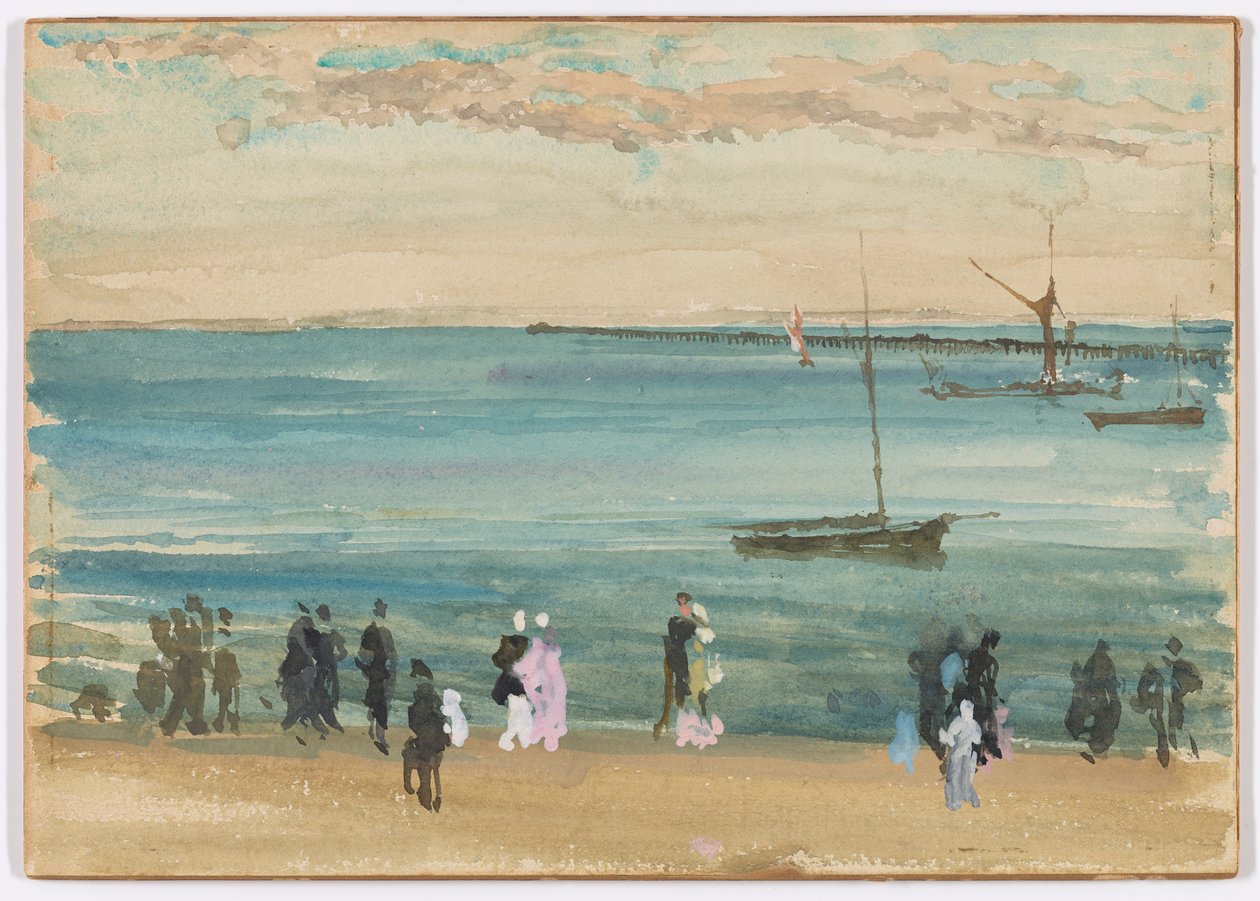 Molo na południowym krańcu autorstwa James Abbott McNeill Whistler