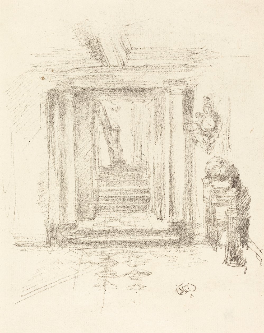 Klatka schodowa autorstwa James Abbott McNeill Whistler