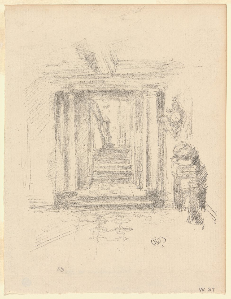 Klatka schodowa autorstwa James Abbott McNeill Whistler