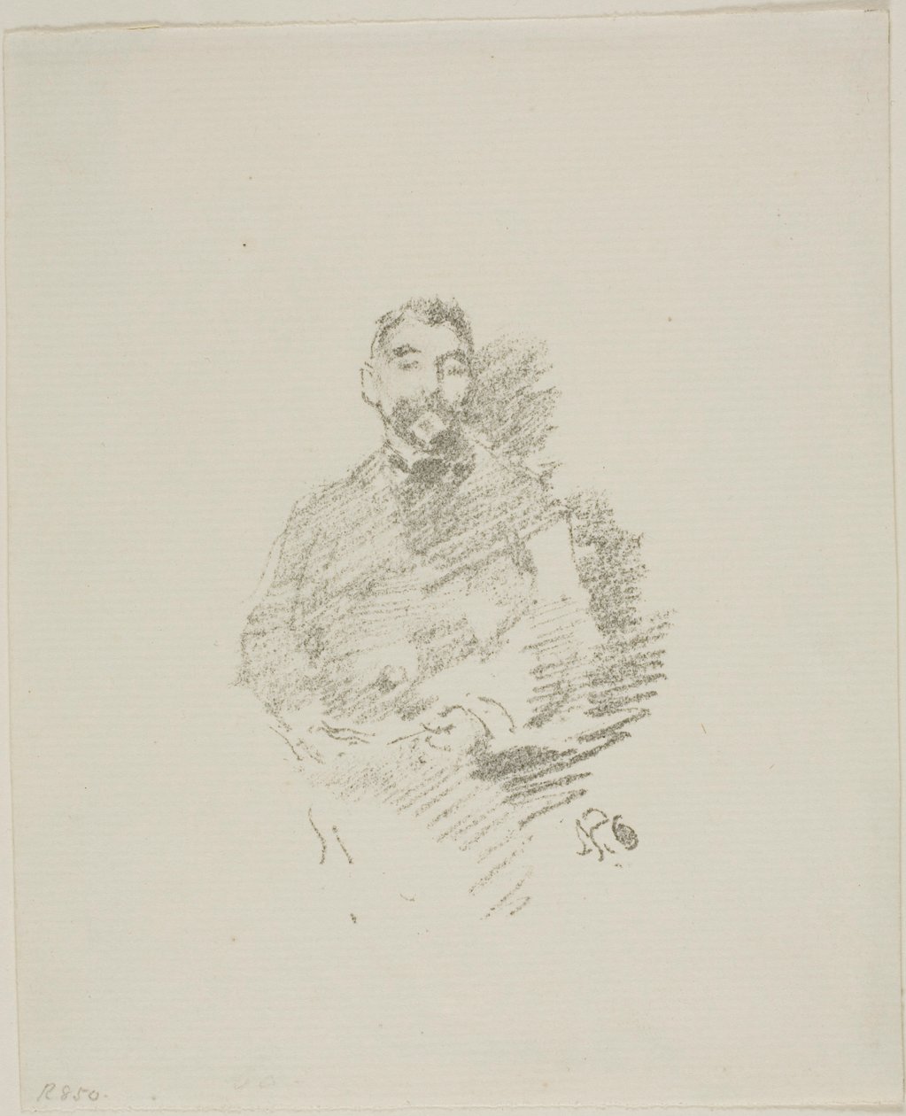 Stephane Mallarme autorstwa James McNeill Whistler
