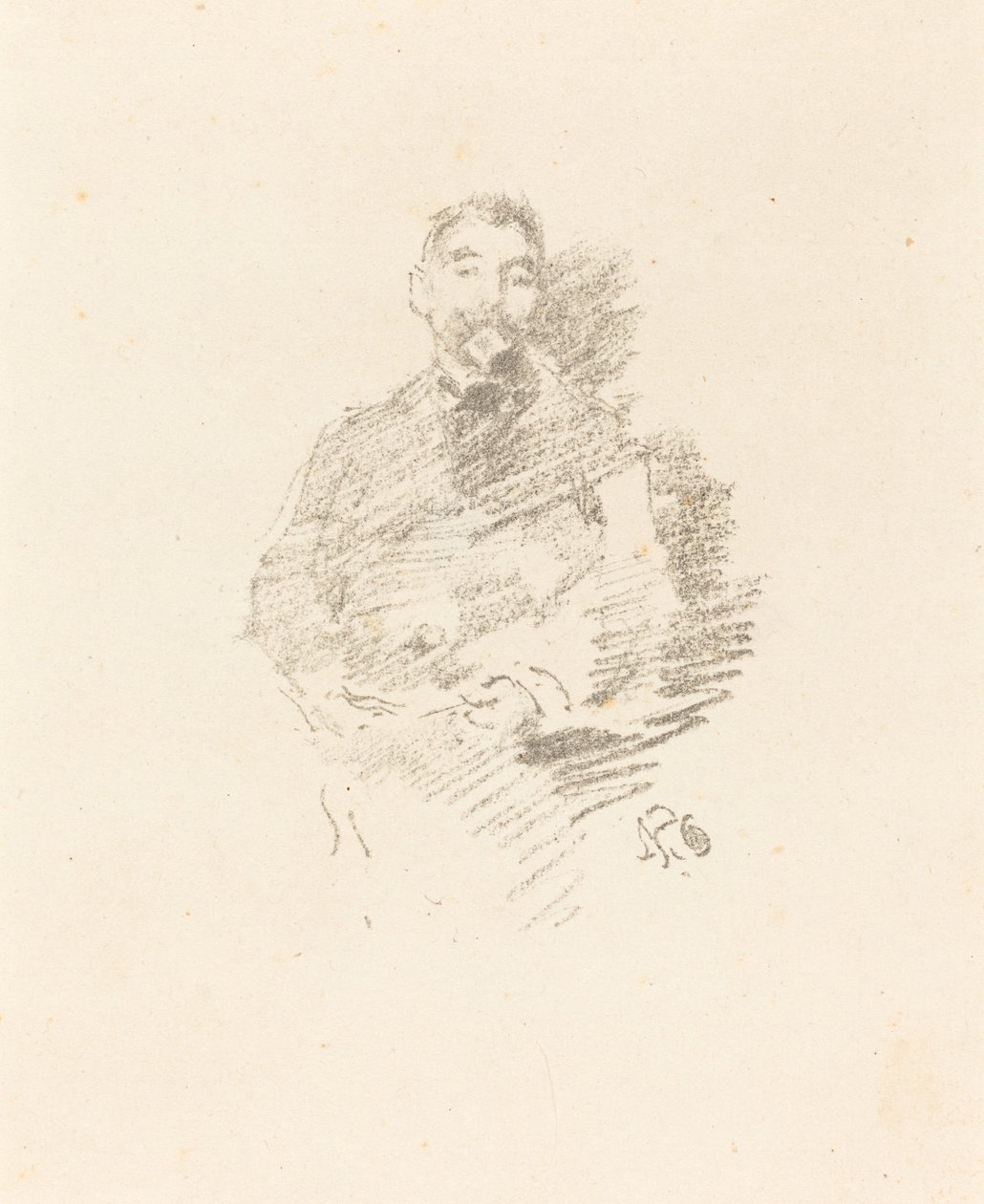 Stephane Mallarme autorstwa James Abbott McNeill Whistler
