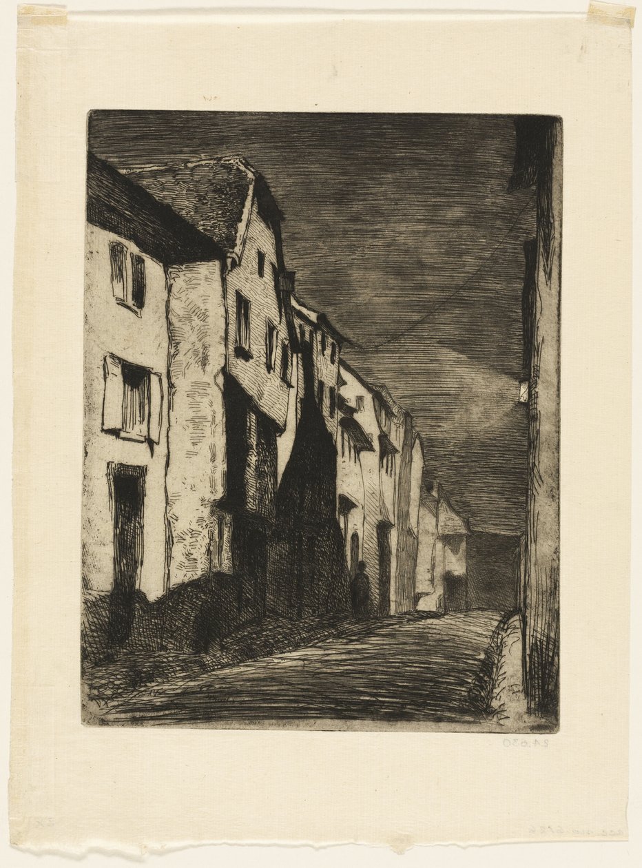 Ulica w Saverne autorstwa James Abbott McNeill Whistler