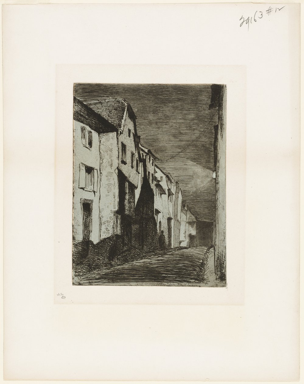 Ulica w Saverne autorstwa James Abbott McNeill Whistler