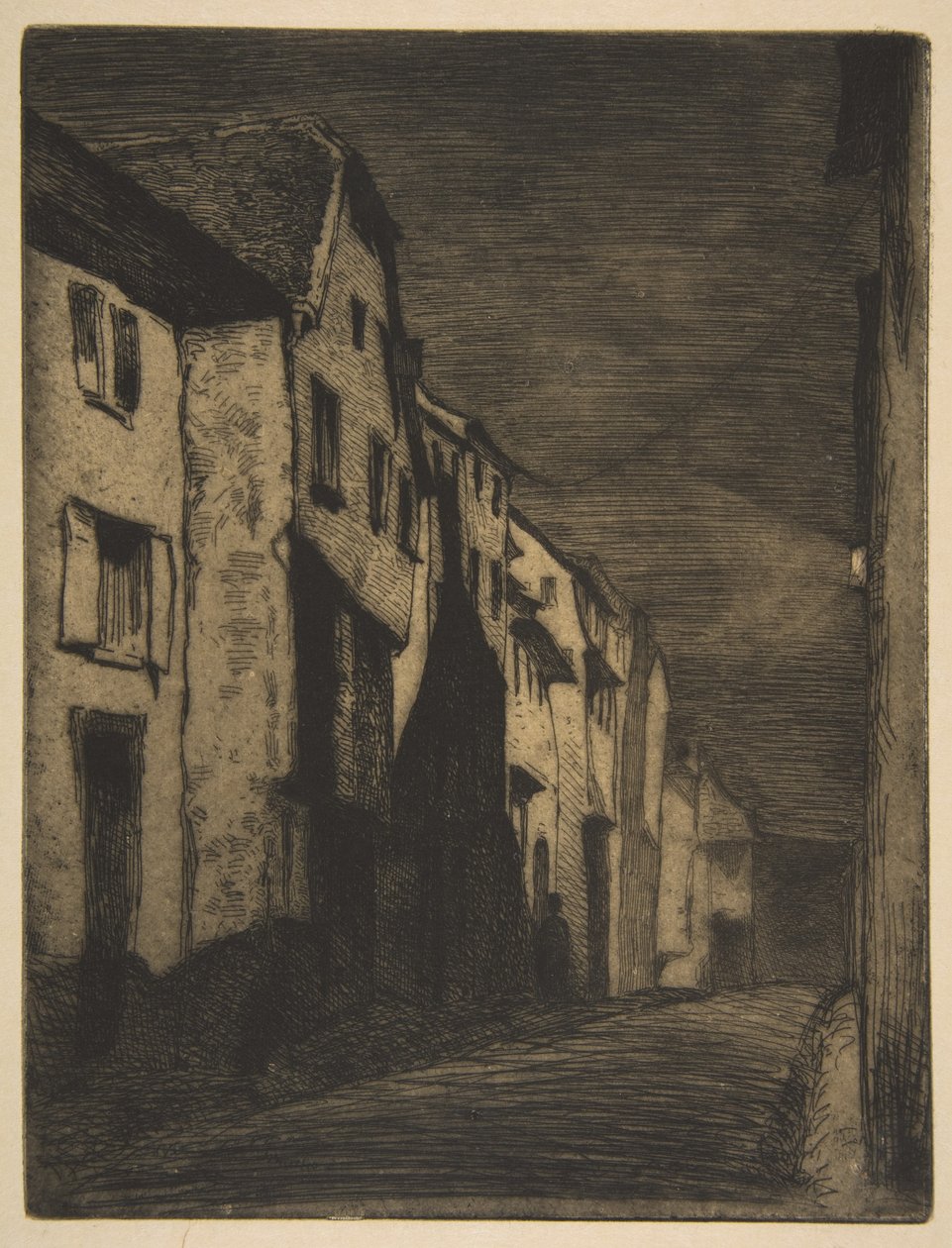 Ulica w Saverne autorstwa James McNeill Whistler