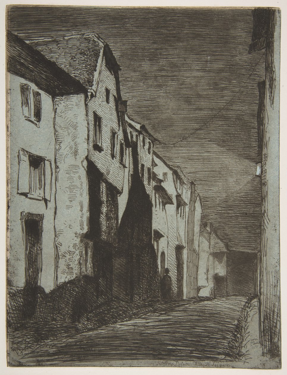 Ulica w Saverne autorstwa James McNeill Whistler