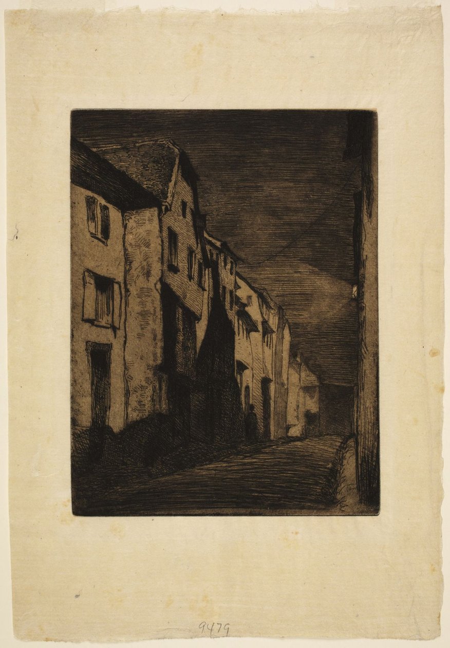Ulica w Saverne autorstwa James McNeill Whistler