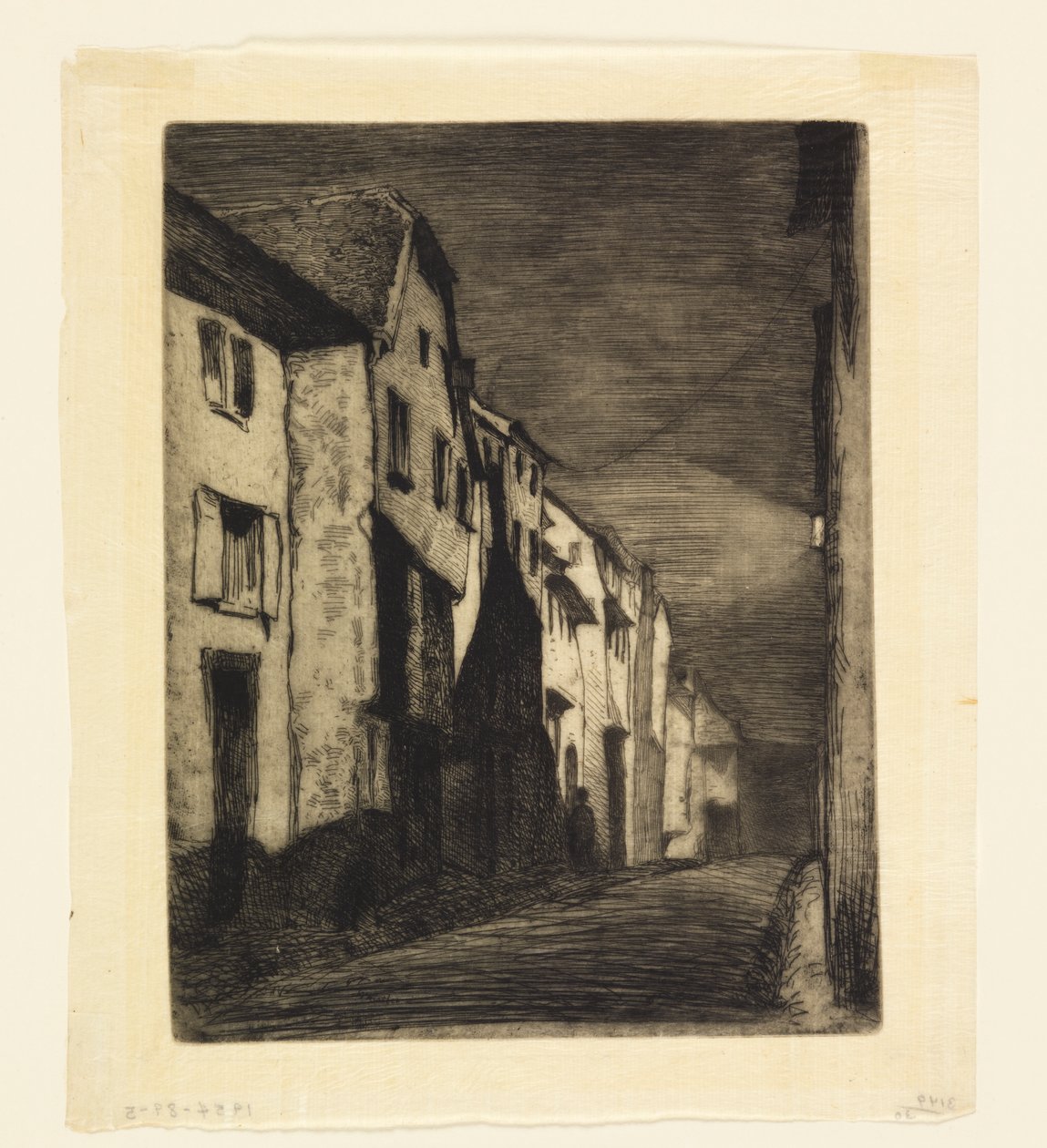 Ulica w Saverne autorstwa James Abbott McNeill Whistler