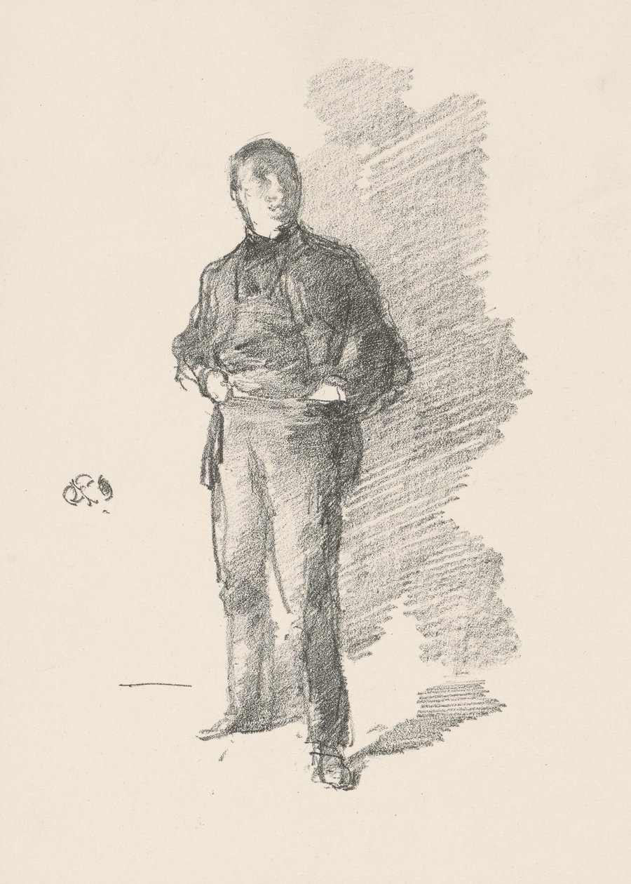 Studium nr 1: Pan Thomas Way autorstwa James Abbott McNeill Whistler