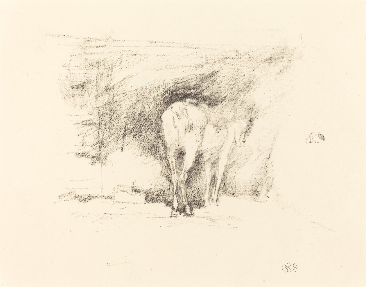 Studium konia autorstwa James Abbott McNeill Whistler