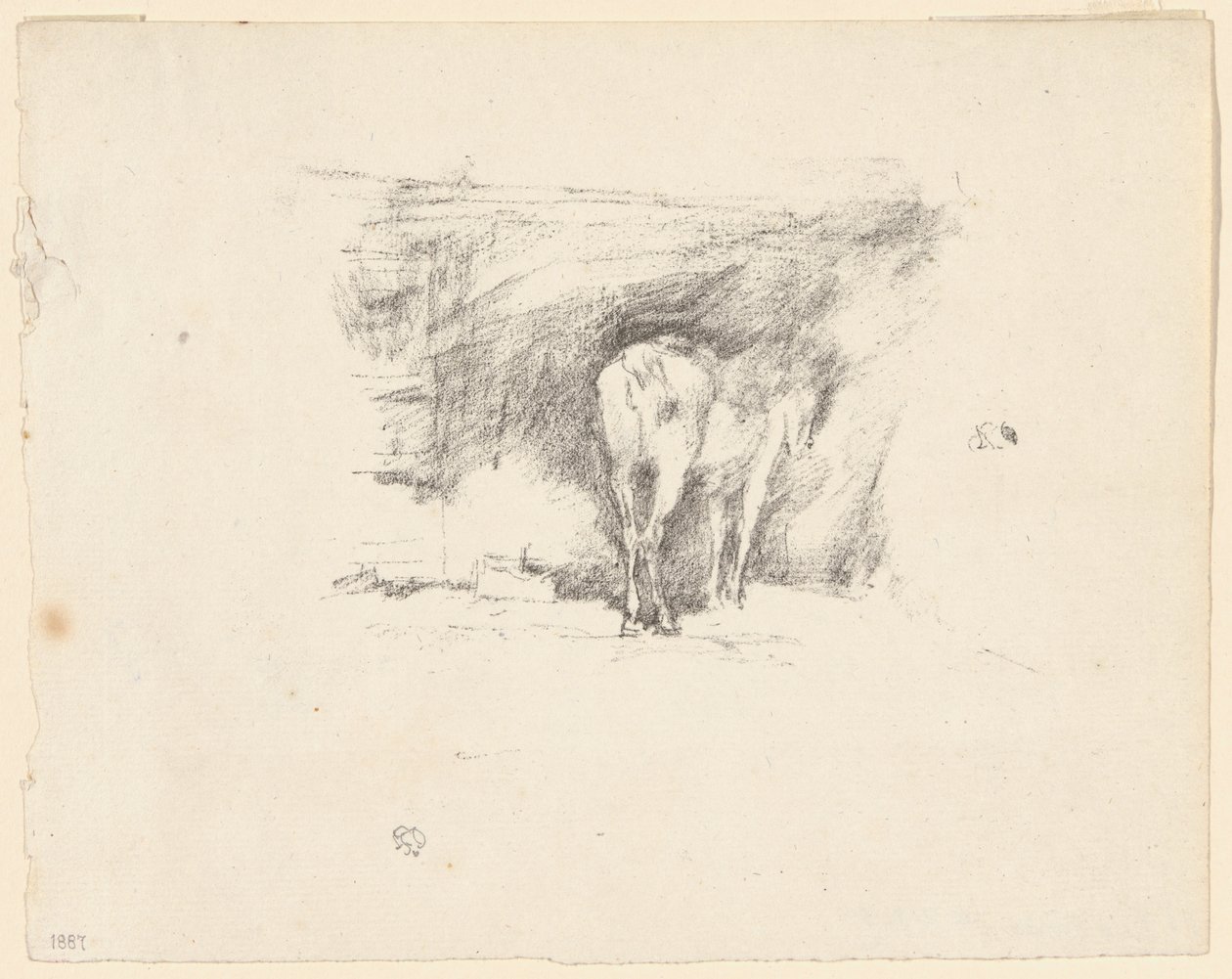 Studium konia autorstwa James Abbott McNeill Whistler