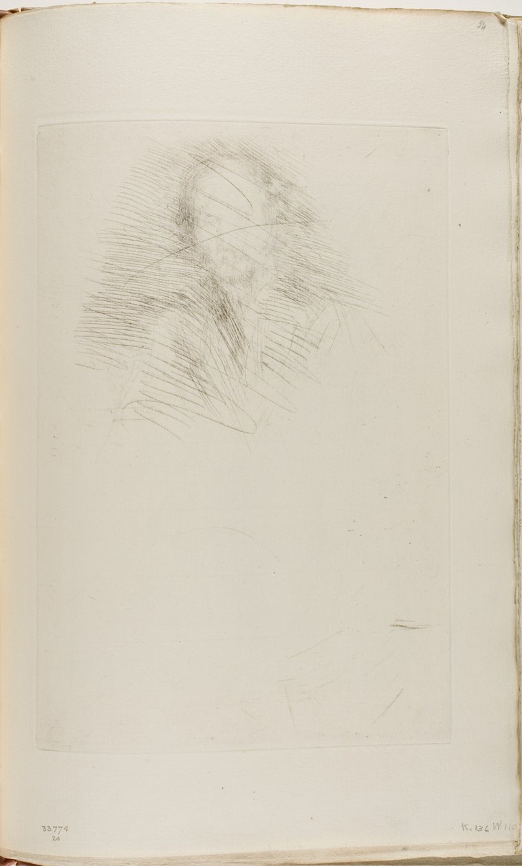 Swinburne autorstwa James Abbott McNeill Whistler