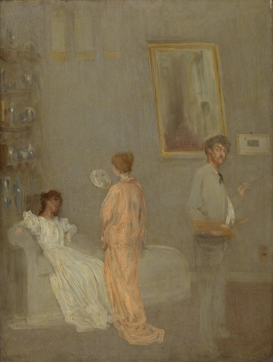 Artysta w swojej pracowni autorstwa James McNeill Whistler