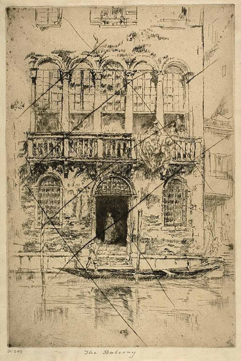 Balkon autorstwa James Abbott McNeill Whistler
