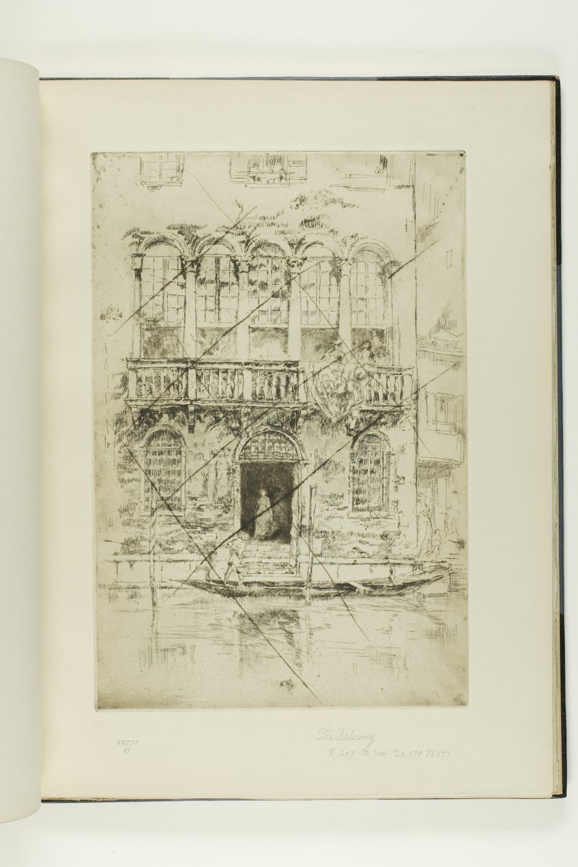 Balkon autorstwa James McNeill Whistler