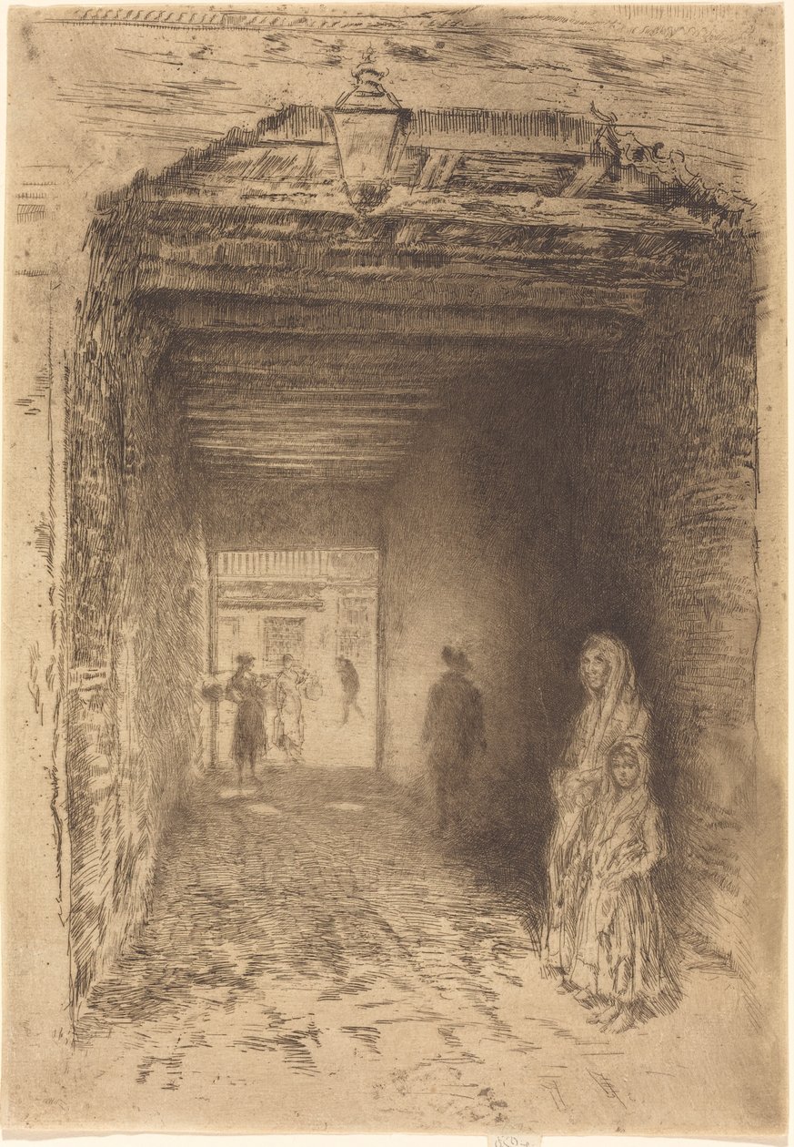 Żebracy autorstwa James Abbott McNeill Whistler