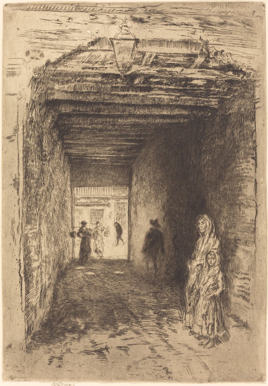 Żebracy autorstwa James Abbott McNeill Whistler