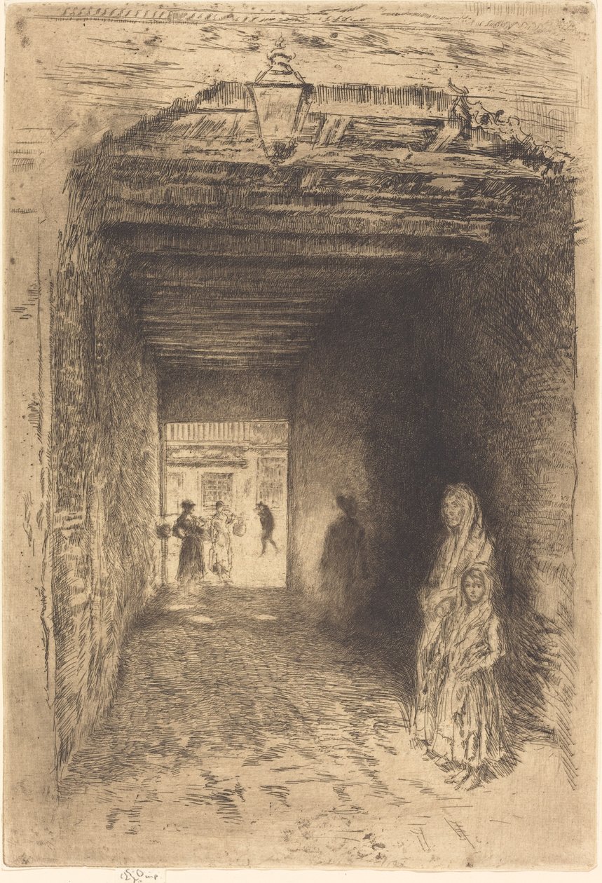 Żebracy autorstwa James Abbott McNeill Whistler