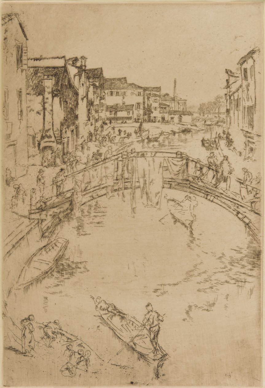 Most, Santa Marta autorstwa James Abbott McNeill Whistler