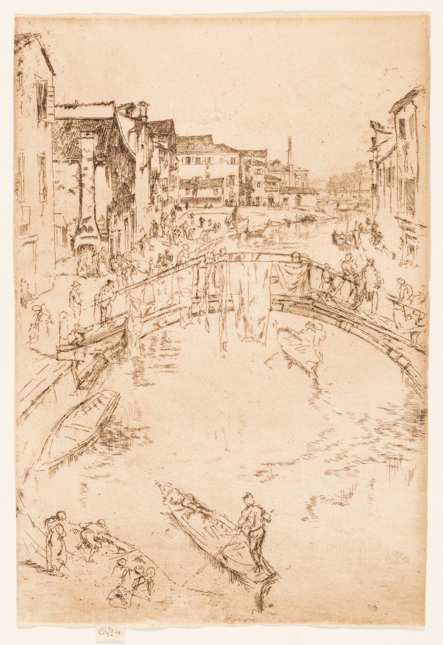 Most, Santa Marta autorstwa James Abbott McNeill Whistler