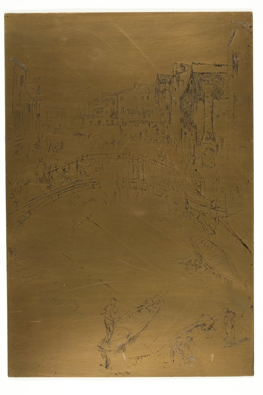 The Bridge, Santa Marta autorstwa James McNeill Whistler