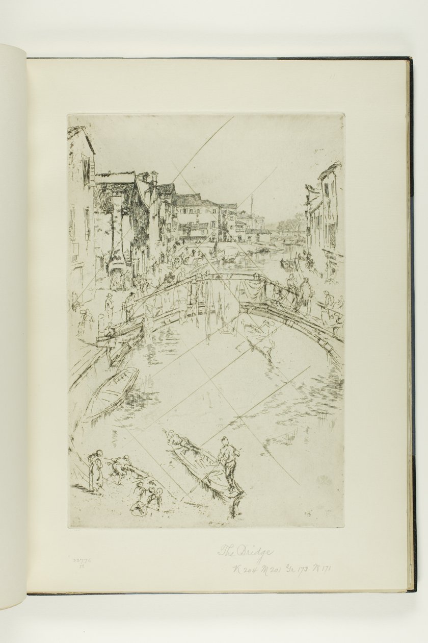 The Bridge, Santa Marta autorstwa James McNeill Whistler