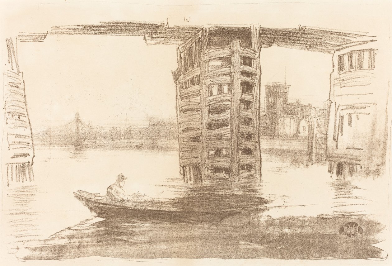 Szeroki most autorstwa James Abbott McNeill Whistler