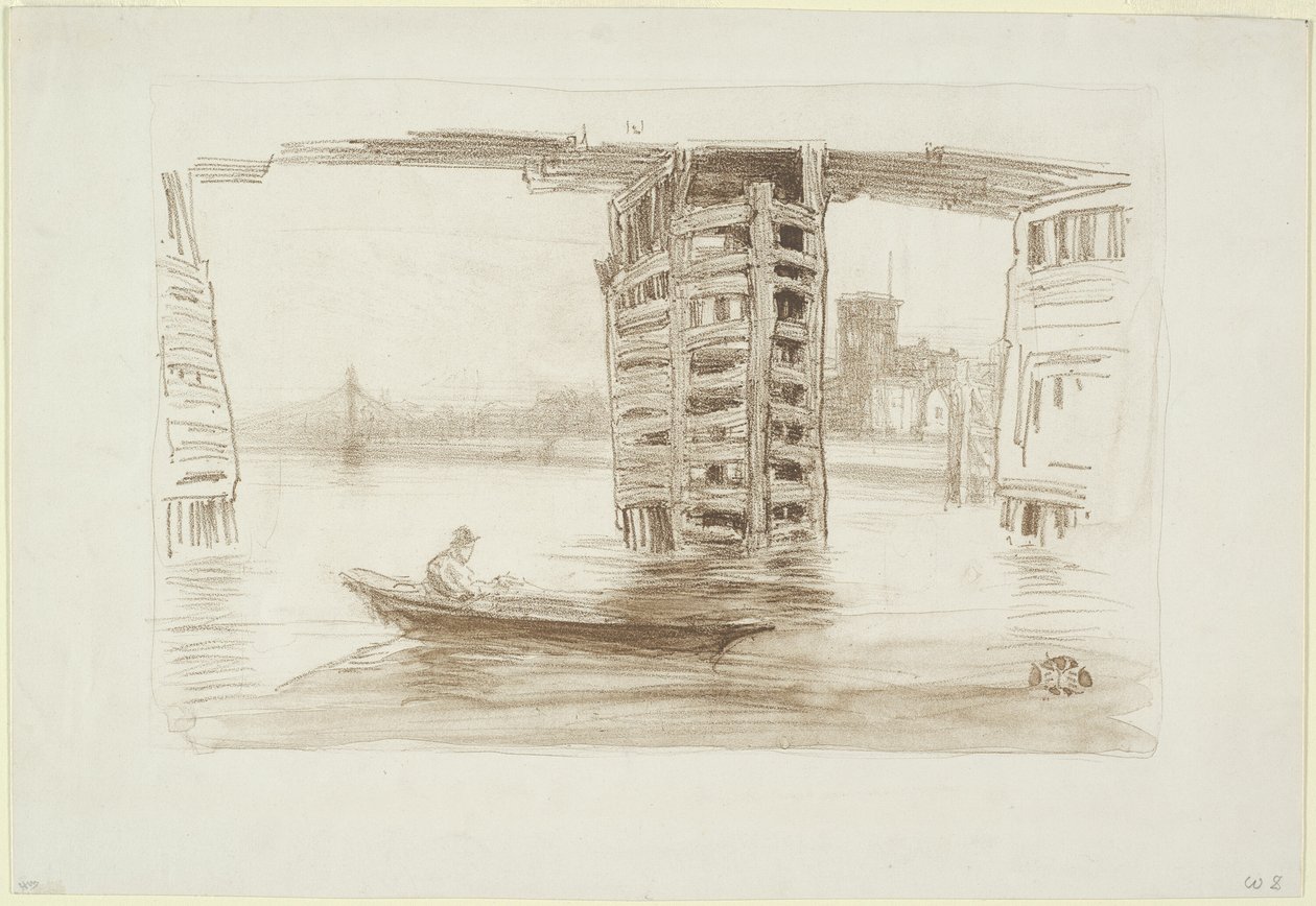 Szeroki most autorstwa James Abbott McNeill Whistler