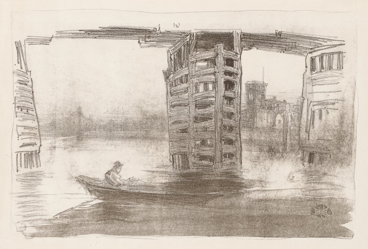 Szeroki most autorstwa James Abbott McNeill Whistler