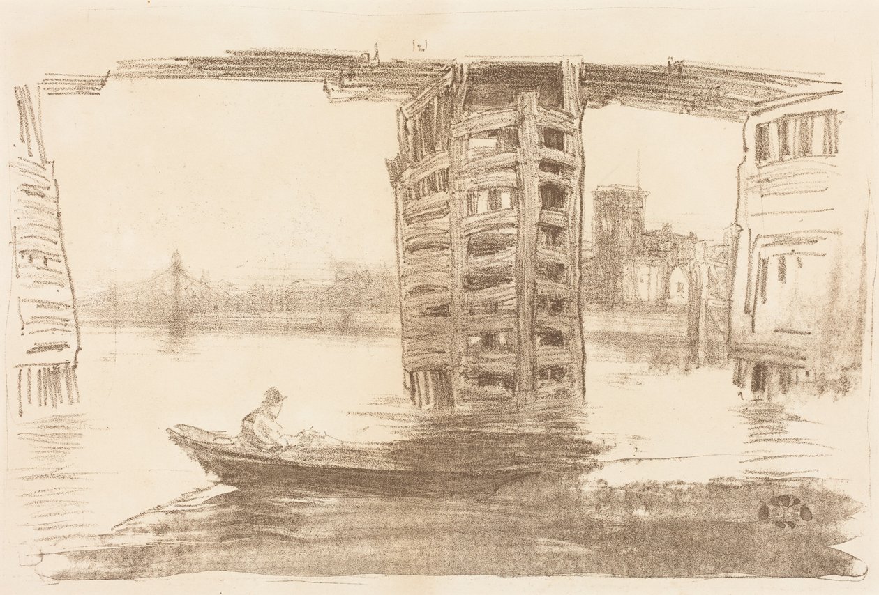 Szeroki most autorstwa James McNeill Whistler