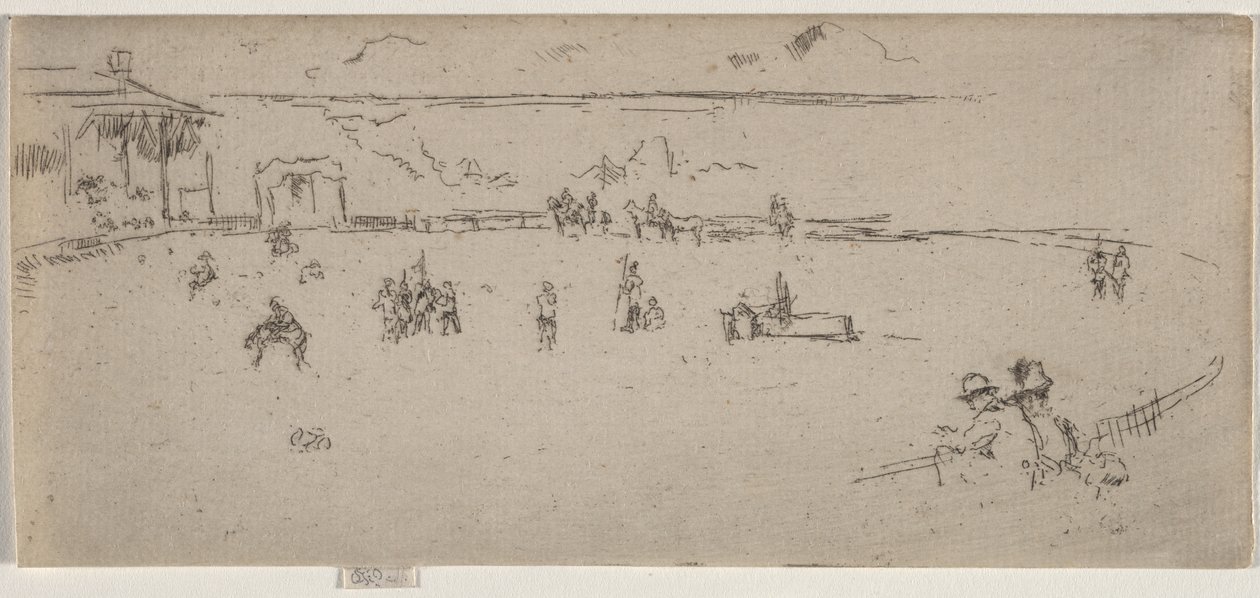 Rżący koń autorstwa James McNeill Whistler
