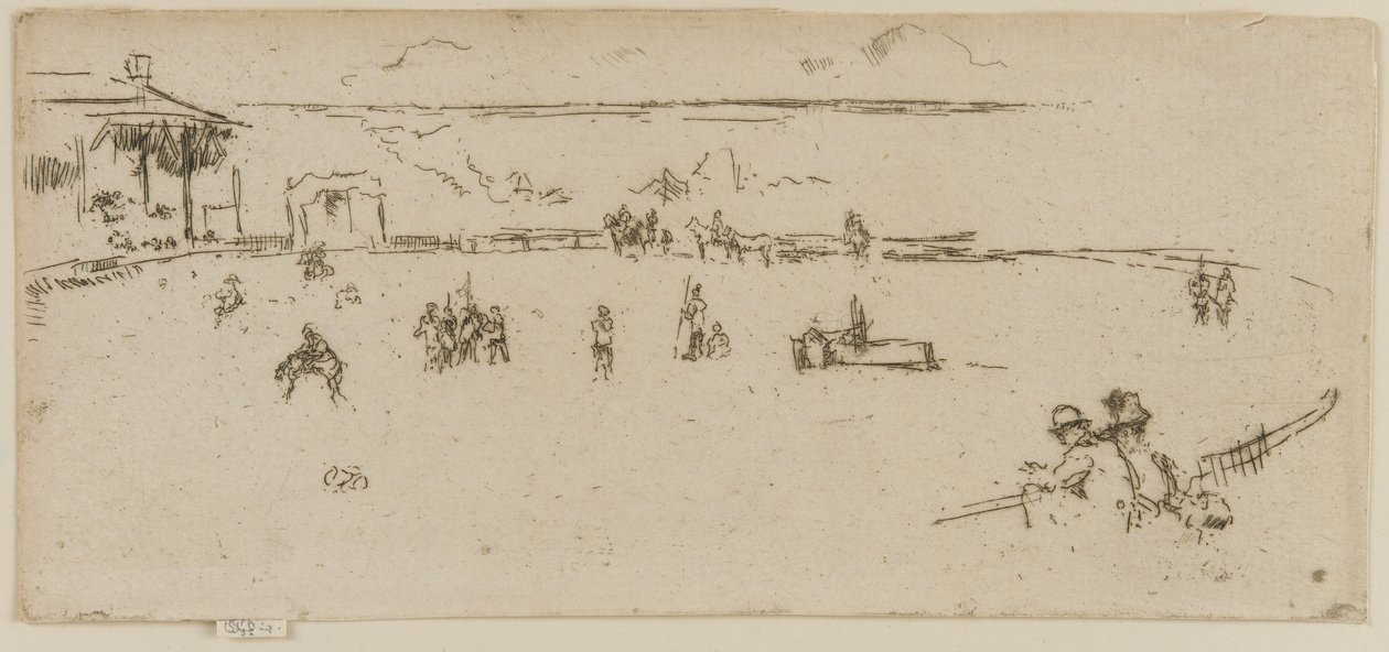 Brykający koń, Dziki Zachód autorstwa James Abbott McNeill Whistler
