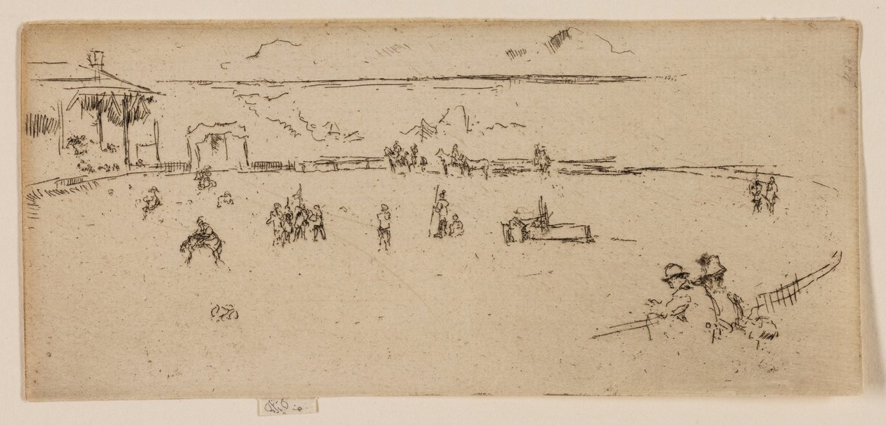 Brykający koń, Dziki Zachód autorstwa James Abbott McNeill Whistler