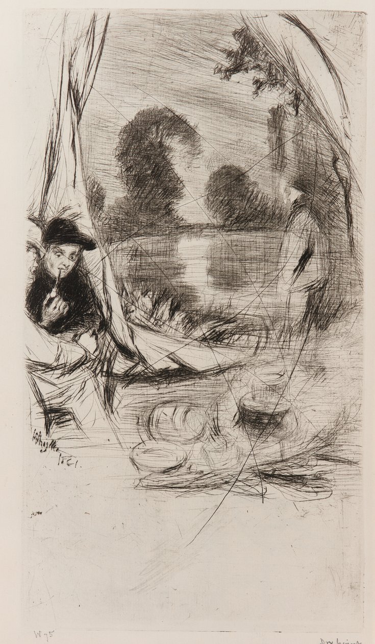 Obóz autorstwa James Abbott McNeill Whistler