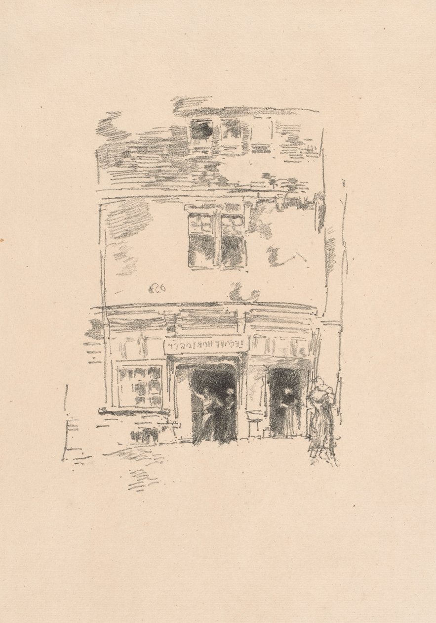 Zegarmistrzowie, Paimpol autorstwa James Abbott McNeill Whistler