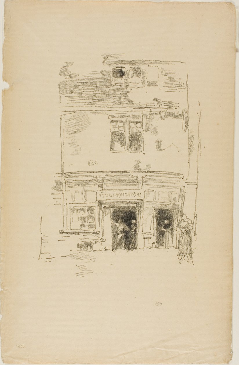 Zegarmistrzowie, Paimpol autorstwa James Abbott McNeill Whistler
